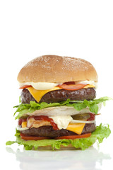 Big hamburger
