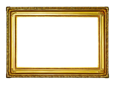 gold antique frame