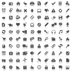 100 Black Webicons