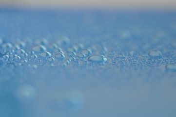 Drops: silhouette