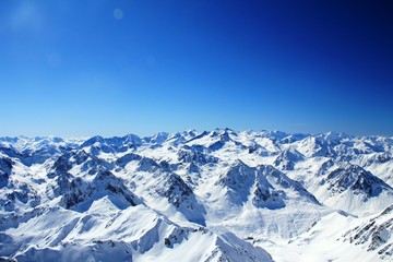 Vue du Pic du Midi - obrazy, fototapety, plakaty