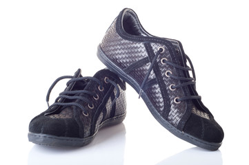 Leather shoes