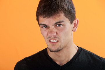 Fototapeta premium Angry Teen