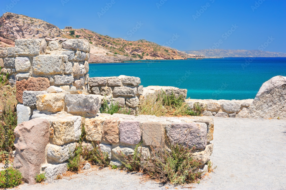 Wall mural Ancient ruins in Greece