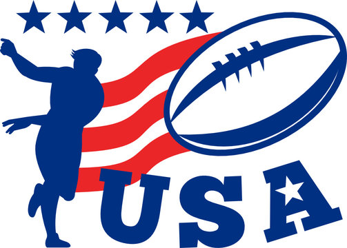 rugby usa player passing ball