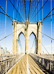 Brooklyn Bridge, Manhattan, New York City, USA