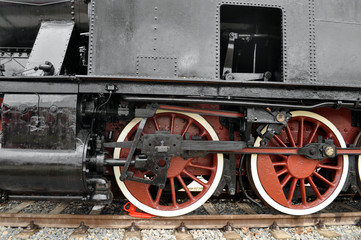 Fototapeta na wymiar Steam train
