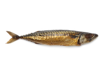 Whole single smoked mackerel
