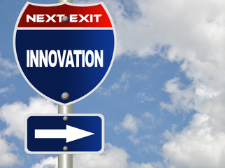 Innovation road sign