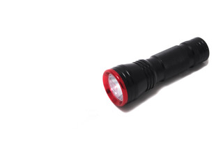 Small LED Black flashlight