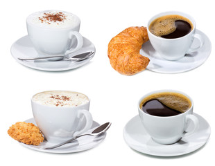 set with coffee cups