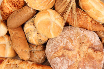 Various kinds of pastry