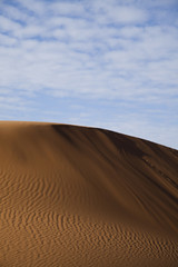 Fototapeta na wymiar Maroko pustynia Dunes, Merzouga