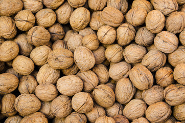 Bunch of walnuts