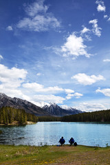 Obraz na płótnie Canvas Canadian lake