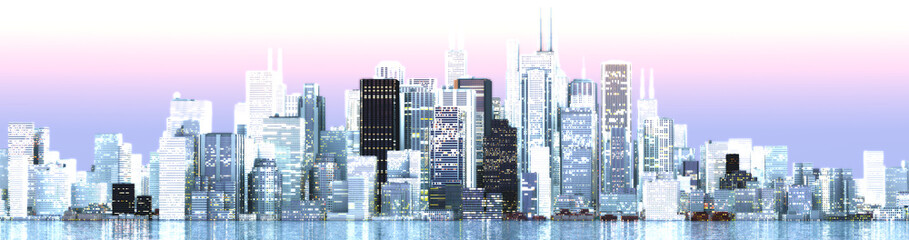 skyline future city