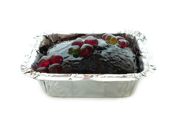 Chocolate cake.