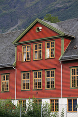 Fototapeta na wymiar Norway architecture