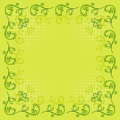 Abstract flower background