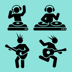 music pictograms