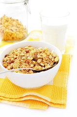 Cereal for breakfast
