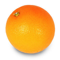 Orange isolated on white