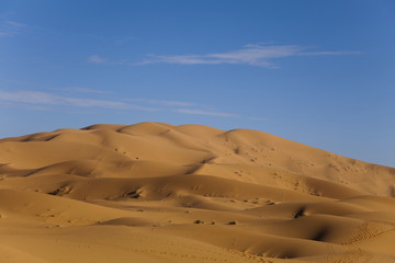 Desert landscape, merzouga, marocco