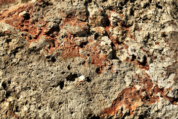 cracked stone
