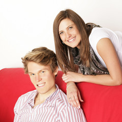 Paar beim entspannen