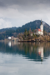 Fototapeta na wymiar Jezioro Bled