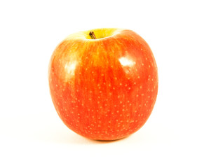 Apple on white background.