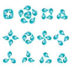 Drops - a set of signs