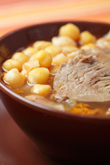 Lamb and chickpea soup