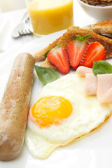 Breakfast.