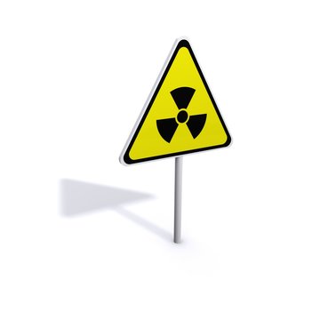 radiation sign on