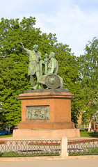 Fototapeta premium Monument to Minin and Pozharsky
