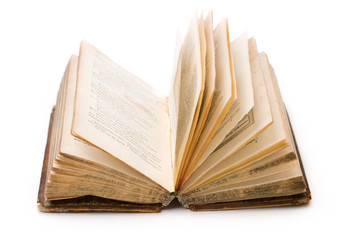 Book isolated on the white background