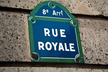 rue royale paris