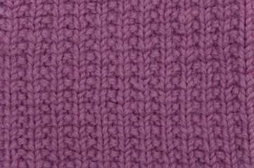 Dark pink knitted pattern