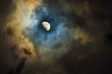 Obraz na płótnie Canvas Half Moon