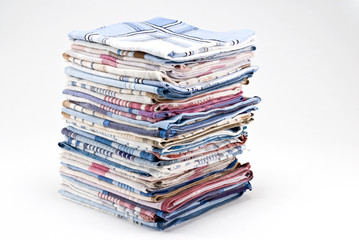 pile de mouchoirs