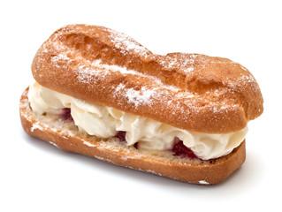 Cake on a white background