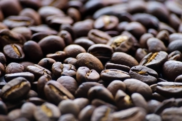 Coffee beans.