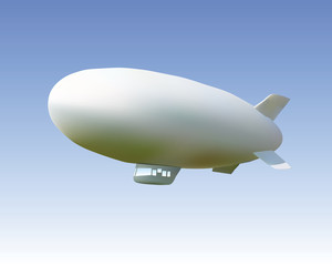 white airship © Mayboro