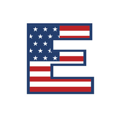 USA E letter