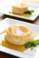 Flan Custard Dessert