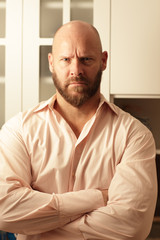 Obraz premium Image of an angry man