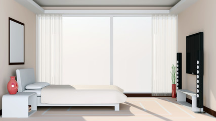 Modern Bedroom Interior