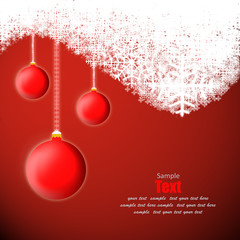 Abstract merry christmas background