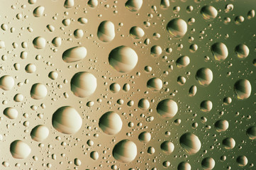 Water drops background